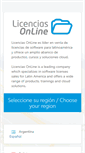 Mobile Screenshot of licenciasonline.com